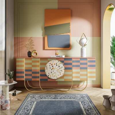 北欧玄关柜3D模型下载